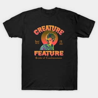 Creature Feature Bride of Frankenstein T-Shirt